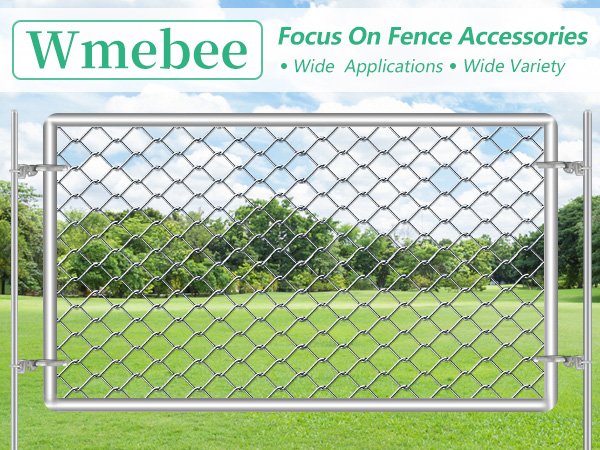 Chain Link Fence Gate Fork Latch - Commercial Heavy Duty - Malleable - Galvanized Gate Latch with Hole for Padlock 1-3/8" x 2-3/8" (2-1/2") - Image 2